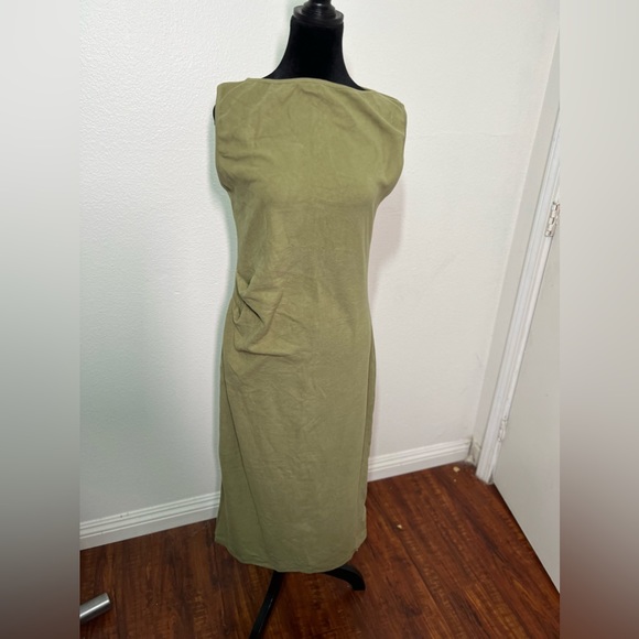 COPY - OGL Anti-Bacteria Boatneck Midi Tank Dress - Picture 3 of 9